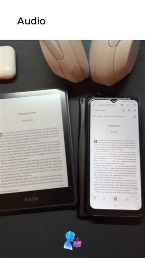 Ever wish your kindle could read to you? Well it can! #audible #audiobooks #kindle