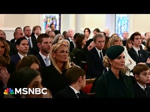 First look: Trump family, Mark Zuckerberg, Tim Cook inside church service