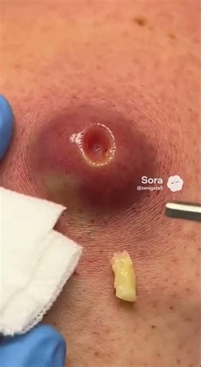 cyst popping