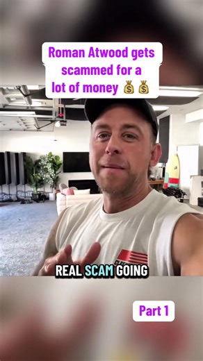 Roman Atwood gets scammed for a lot of money! #romanatwood #romanatwoodclips #fyp