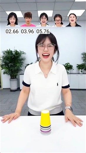 Fastest Cup Stacker Wins 100 Bars! #shortsvideo