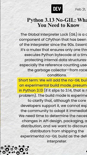 Python Just Unlocked Real Parallelism 🚀