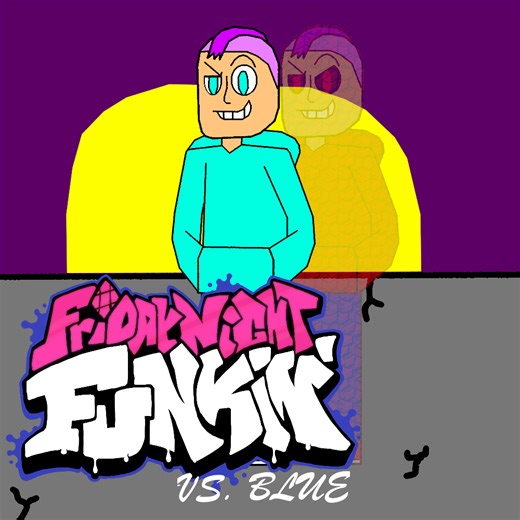 FNF Blue Full Week by TheMarioFire