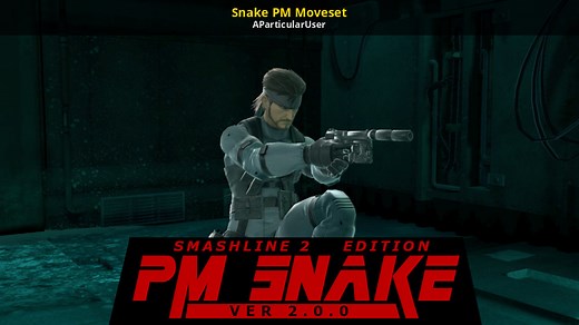 Snake PM Moveset Mod for Super Smash Bros. Ultimate | SSBU Mods