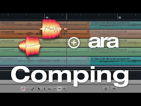 Comping with Melodyne (ARA)