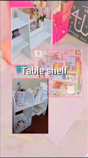 Make Table shelf with cardboard box #craft #art #cardboard