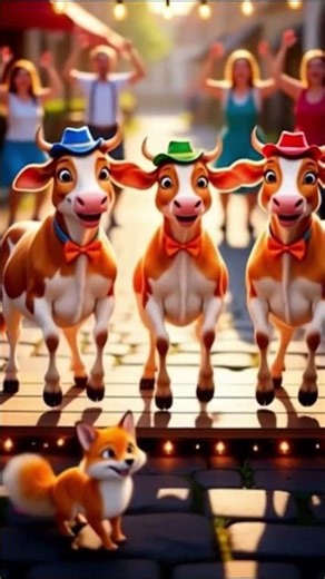 Cows Dance Like Humans! 🐄 Funny Synchronized Head-Shakes & Epic Farm Show