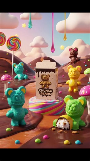 Chunko Bears Chocolate Figures: A Sweet Delight