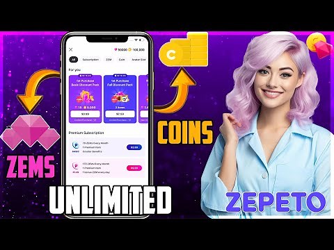 Zepeto Hack - How to Get 100K Free Unlimited Zems and Coins in Zepeto (iOS, Android) 2025