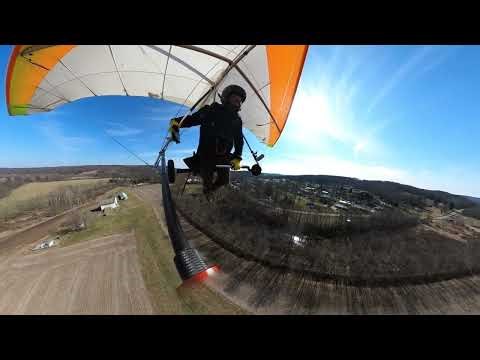 Skeeter Landing 3.5.23 #mosquitonrg #flying #hanggliding #landing