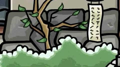 White Puffle on Club Penguin