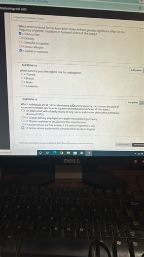 Question Completion Status:  Which environmental factors have b... | Filo