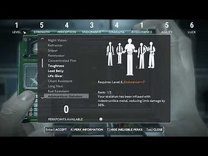 Fallout London - All Trait and Perk Animations