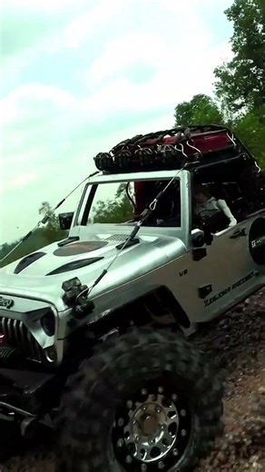 MJX H12Y + Injora DRX = INSANE Scale Realism! 😱#4x4 #rccrawler #mjx #H12Y #jeep #rubicon
