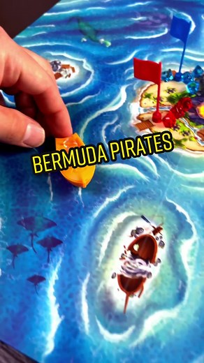 Fun Magnetic Dexterity Game - Bermuda Pirates Board Game