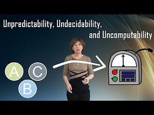 Unpredictability, Undecidability, and Uncomputability