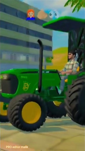 Tractor Game Short 🚜 Powerful Tractor Driving Gameplay |#shorts#viral #gaming #trinding #indiangame