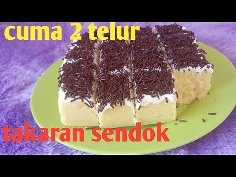 CARA MEMBUAT KUE BOLU SEDERHANA TANPA OVEN ENAK DAN LEMBUT