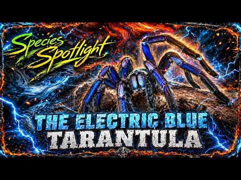 Species Spotlight: The Electric Blue Earth Tiger Tarantula