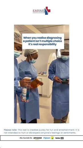 Healthcare Isn’t About Options 🩺 | Medical Meme | Easyaid Medical Meme Reel