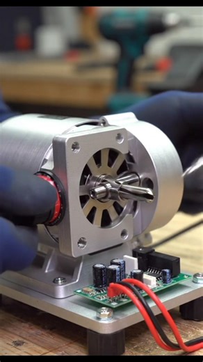 dc motor generates power after turning off! why? energy tips #shorts #inventiontech #science