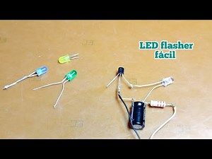 LED Intermitente Con Un Transistor npn
