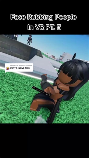 Hugging People in Roblox VR - Face Rubbing People in VR PT. 5