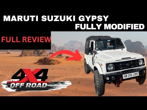 Maruti suzuki gypsy 4x4 fully modified with swift engine | Maruti suzuki gypsy fully restored |