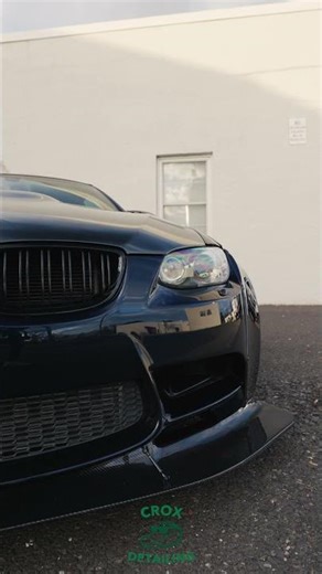 💨 Widebody ESS-charged E92 M3 — full transformation. One-step paint correction, deep gloss restored