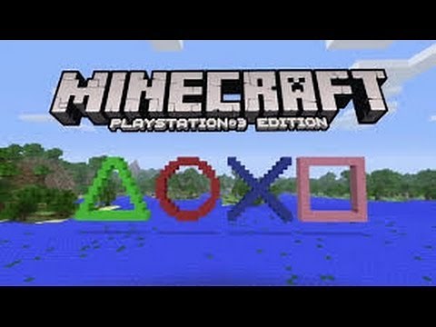 Minecraft PS3 Edition - Tutorial Level - "Learning How to Play"