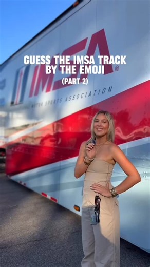 Riley Scull on Instagram: "Guess the IMSA track based on emojis ☺️ (pt2) @imsa_racing #motulpetitlemans #imsa"