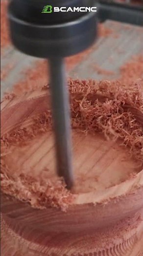 5 Axis CNC Router Cutting Solid Wood with Extreme Precision