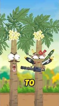 What? Papaya trees can actually "change sex" on their own?#shorts