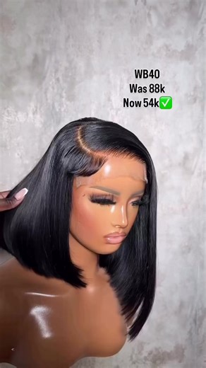 SALES DAY 2‼️‼️ THE “ WB40” WIG DEAL! 54k DD MAX BLUNT BOB 5*5 CLOSURE WIG DEAL! HAIR CODE: WB40 10” DD MAX BLUNT BOB 5*5 CLOSURE WIG 180g was 74700 now 69000 14” DD MAX BLUNT BOB 5*5 CLOSURE WIG 180g was 99k now 54k 16” DD MAX BLUNT BOB 5*5 CLOSURE WIG 180g was 130k now 99k HAIRCODE: WB40 Search this code on the website (www.rainbowhairs.com.ng) to grab this offer once website opens on FRIDAY 13th march by 2pm THIS IS NOT A PAYMENT ON DELIVERY OFFER‼️ It’s first come first serve! (Further info 