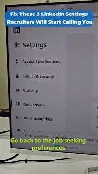 Recruiters Will Start Calling You. Fix These 3 LinkedIn Settings