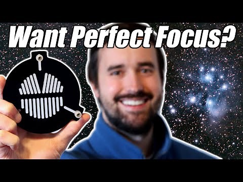 How to get Perfect Focus with a Bahtinov Mask for Astrophotography