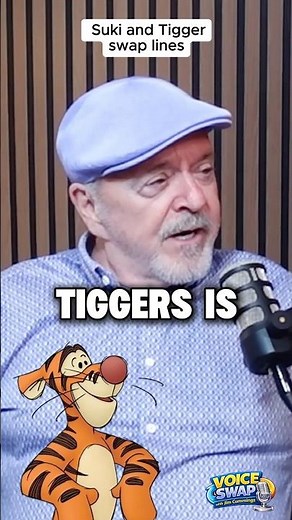 Jim Cummings & Jennie Kwan Voice Swap | Taz as Suki (Avatar) 🤯 #voiceswap #shorts #podcast