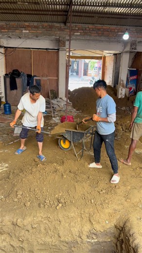 Workers Transporting & Clearing Excavated Soil From Site 🏗️ Real Site Work #shorts #howitsbuilt