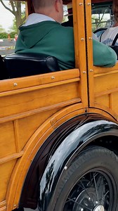 1930 Ford Model A Station Wagon classic car at Greenfield Village Old Car Festival 2025 | Chloe Faitel