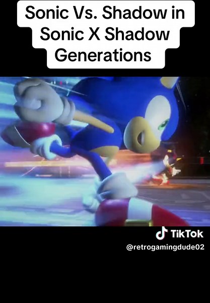 Sonic vs. Shadow: Epic Cutscene in Sonic Generations