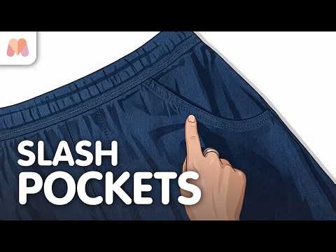 How to Add Slash Pockets to Your Garments