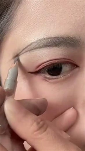 HOW TO DRAW PERFECTLY EYEBROWS SHAPE# Microblading Eyebrow Pencil ❤️😱✨#ytshorts