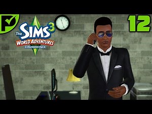 TOP SECRET Mission (MorcuCorp HQ) - Sims 3 World Adventures Ep. 12 [100% Completionist Walkthrough]