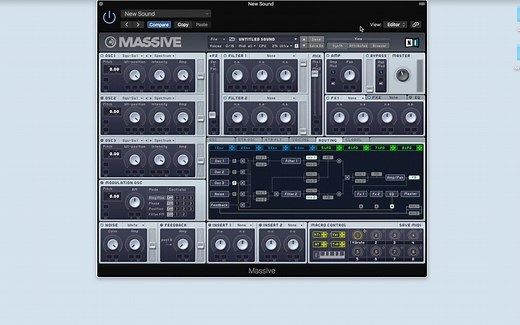 Massive 合成器中文教程