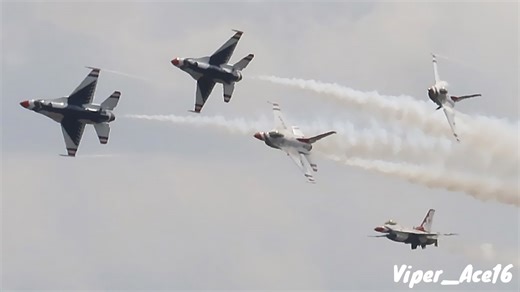 F-16 Thunderbirds: Precision in Flight at Randolph AFB