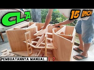 TUTORIAL BOX CLA 15 INCH DOUBLE REAL..❗with manual tools..❓