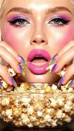 Caramel Popcorn #asmr #fallvibes