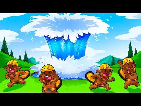 Unleashing a HUGE GEYSER nearly ruined my colony!