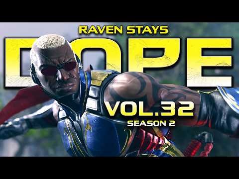 Raven Stays Dope Vol.32 - S2 Highlights, Setups, Combos #tekken8season2 #tekken8 #tekken