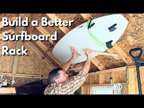 How to Build a Simple Surfboard Rack